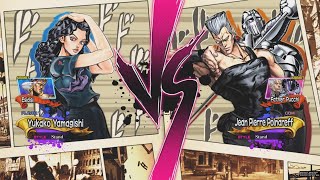 quotPS5 JoJos Bizarre Adventure Yukako vs Polnareff  Ultimate Showdownquot [upl. by Arraeic]