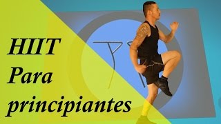 Entrenamiento HIIT para principiantes [upl. by Aniuqal]