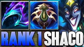 Challenger Shaco Jungle Full Gameplay  League of Legends Season 14 [upl. by Ydeh]