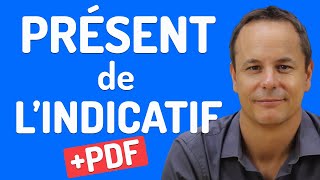 Conjugaison le présent de l’indicatif en français en 10 minutes [upl. by Ydarg]