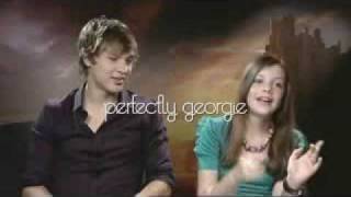 Georgie Henley and William Moseley Kinode Interview [upl. by Rramaj]