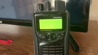 New Unication g1 Weekly pager test tone [upl. by Aidni542]