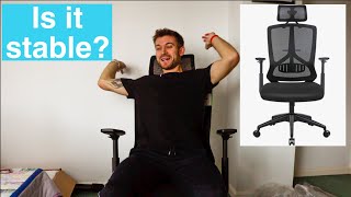 Songmics Ergonomic Office Chair Unboxing and First Impressions Review [upl. by Jerad]