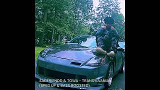 SADFRIENDD amp TOWA  TRANSYLVANIA SPED UP amp BASS BOOSTED Instagram song [upl. by Allevon]