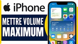 Comment Mettre Le Volume Maximum Sur Iphone  En 2024 [upl. by Radu]