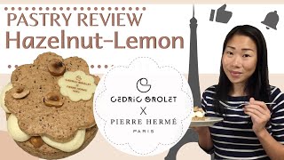 Cédric Grolet X Pierre Hermé  NoisetteCitron Pastry Review [upl. by Ennoirb]