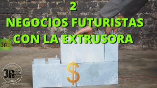 2 Extrusoras de plastico y dos maneras para realizar trabajos con la extrusora [upl. by Lubba223]