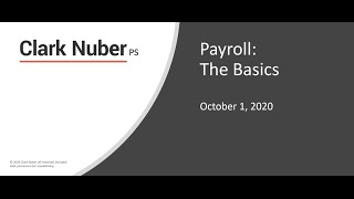 Payroll Basics [upl. by Baal]