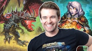 Hearthstone Dragon Warrior and the Priest Who Wouldnt Die [upl. by Keeryt728]