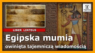 Egipska mumia owinięta tajemniczą wiadomością [upl. by Tolkan]