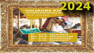 Rundgang über die Herbstkirmes Sprödental  Krefeld  2024 [upl. by Nirre]