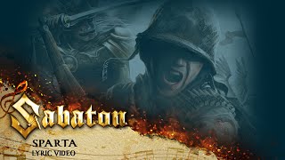 SABATON  Sparta Official Lyric Video [upl. by Veator]