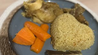 Riz au viande accompagné des légumes [upl. by Odab]