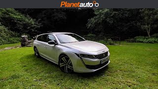 Peugeot 508 SW Estate 2019 GT Line Review and Road Test [upl. by Hildagard]