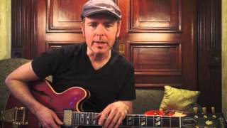 Tighten Up Your Blues  8 Fills by Yourself  Guitar Lesson  Jeff McErlain [upl. by Eninahpets571]