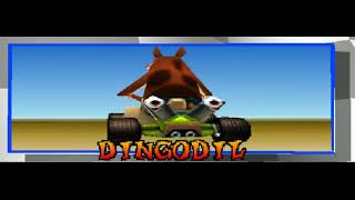 Stephan Grothgar als Dingodile in quotCrash Team Racingquot Voice Clips GermanDeutsch [upl. by Hickie543]