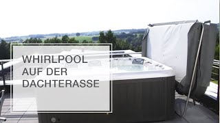 ARMSTARK® Kundenvideo – Outdoor Whirlpool auf der Dachterrasse – Kurzversion [upl. by Haimrej]