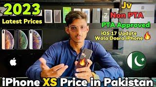 iPhone XS Price in Pakistan 2023  JV  Non PTA  PTA Approved  Latest Prices [upl. by Hajile]