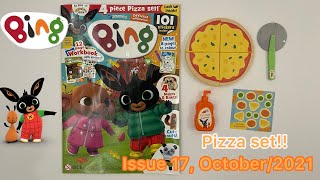 Bing magazine pizza set 🧇🍕 [upl. by Dowling]