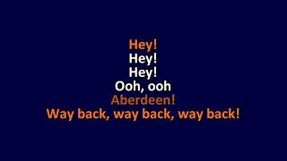 Cage The Elephant  Aberdeen  Karaoke Instrumental Lyrics  ObsKure [upl. by Narad]