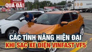 CÁC TÍNH NĂNG HIỆN ĐẠI KHI SẠC XE ĐIỆN VINFAST VF5 HAI LÚA QUÁ KHOÁI😀 [upl. by Phillipp335]