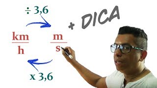 Como transformar kmh em ms  Passo a passo  Dica para fazer mais rápido [upl. by Thurlough123]