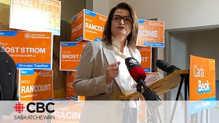 NDP election campaign promises to increase RCMP officers to prevent crime at its source [upl. by Nrev]