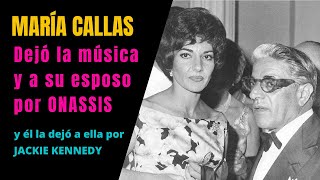 MARÍA CALLAS y su desgarradora historia con Aristóteles Onassis [upl. by Atnwahs]