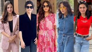 Richa Chadha Manisha Koirala Konkona Sen SharmaNitanshi Goel amp Others Spotted In Andheri [upl. by Benioff376]