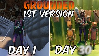 I Completed the First EVER Version of Grounded [upl. by Harriett]