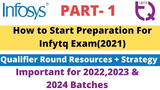 Infytq Preparation 2022 How to prepare for Infytq Qualifier Round Resources  Strategy Infytq2022 [upl. by Ydnyl]