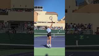 Maria Sakkari Slow Motion Serve [upl. by Nabois]