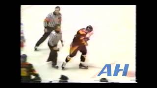 NHL Jan 5 1979 Dave FarrishNYR v Curt FraserVCR New York Rangers Vancouver Canucks [upl. by Edd]