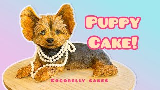 The Cutest Realistic Puppy Cake [upl. by Aelat]