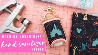 In The Hoop Hand Sanitizer Holder for Embroidery Machines [upl. by Mcintyre]