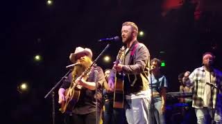 Justin Timberlake amp Chris Stapleton perform Say Something in Nashville 5918 [upl. by Airdnola767]