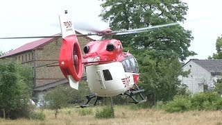 Rettungshubschrauber Christoph 100 Berlin DHILF  Start in Velten [upl. by Gronseth225]