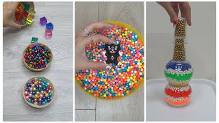 Oddly Satisfying video compilation with beads bells balls marble run xylophone and more [upl. by Aicenod]