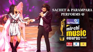 Sachet and Parampara perform the Kabir Singh mashup I Smule Mirchi Music Awards 2020 I Unseen Clip [upl. by Simone]