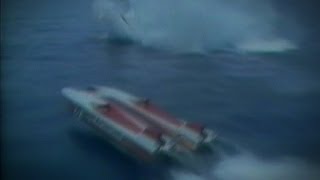 Massive Offshore Powerboat Crash [upl. by Ferrand]