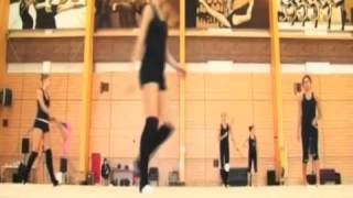 Rhythmic Gymnastics Training  Life in Novogorsk [upl. by Adnomar]