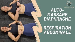 Massage diaphragme  respiration abdominale [upl. by Atteynek976]