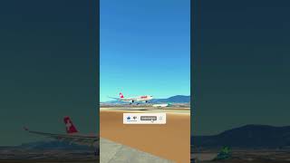 Infinite Flight Plane Spotting Swiss Landing at Geneva Airport LSGG infiniteflight [upl. by Ylsel]