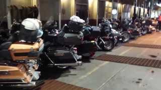 Motorcycles Aboard The SS Badger August 28 2013 [upl. by Eilyab]