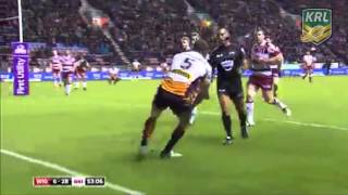 Wigan Warriors vs Brisbane Broncos  Tries amp Highlights  World Club Series 2016  20022016 [upl. by Babbette324]