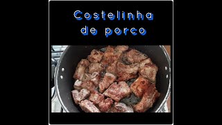 COSTELINHA DE PORCO FRITA [upl. by Wahlstrom545]