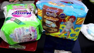 CHALLENGE DIAPERS CHERIS DAN MERRIES CARA MEMILIH DIAPERS YANG TERBAIK [upl. by Aidile386]