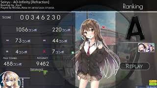 Nasu  RXHDHR  Seiryu  AOInfinity Refraction  Osu [upl. by Aitat]