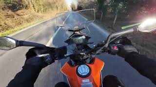 KTM 250 ADVENTURE VLOG 27K  BAHÇEKÖYSARIYER YOLU SÜRÜŞ  DJİ OSMO ACTİON 4 [upl. by Katherine610]