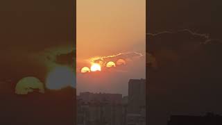 Six Suns Spotted In Sky Over China [upl. by Ultan]